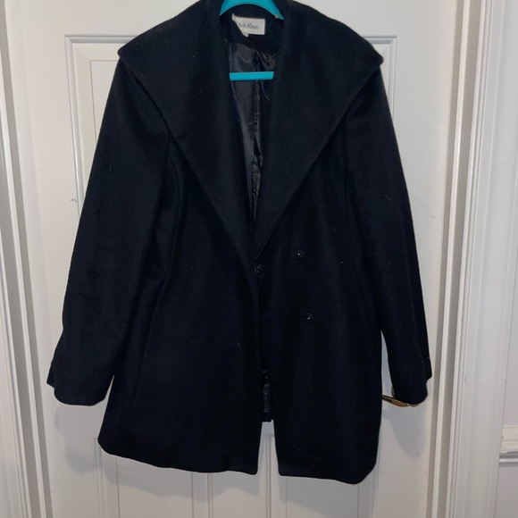 Calvin Klein NWOT pea coat - Picture 4 of 7